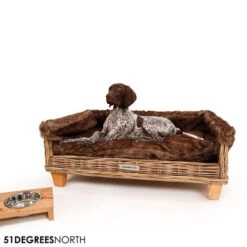 51 Degrees North Rattan Cover Bed -KONG Verkaufsgeschäft 51 degrees north rattan cover bed 212411 0500 none