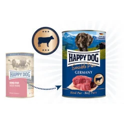 Happy Dog Sensible Pure Germany 9 Happy Dog Sensible Pure Germany -KONG Verkaufsgeschäft happy dog rind pur 193613 0500 none