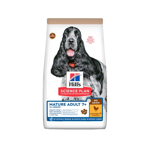 Hill's Science Plan No Grain Hundefutter Huhn - Mature Adult – Bild 2