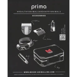 Moser - Trimmer Prima, Wiederaufladbar -KONG Verkaufsgeschäft moser tondeuse prima oplaadbaar 205490 0500 none