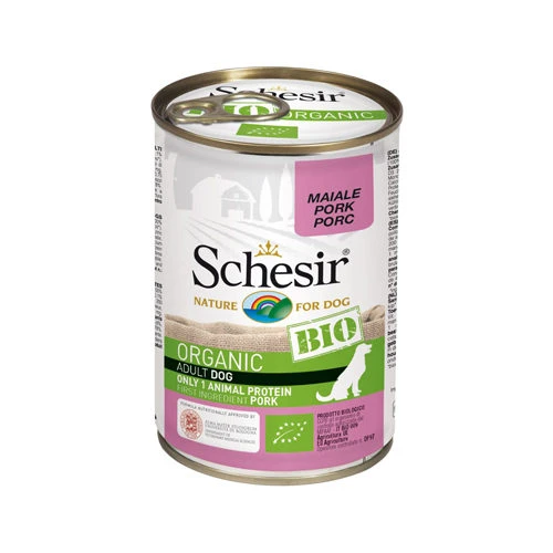 Schesir Dog Bio - Schwein - Dosen 3 Schesir Dog Bio - Schwein - Dosen
