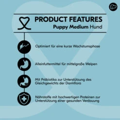 Vetality Puppy Medium - Hundefutter -KONG Verkaufsgeschäft vetality puppy medium hondenvoer 213419 0500 none
