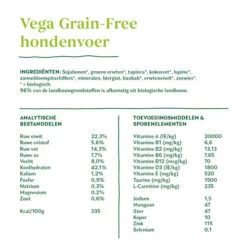 Yarrah - Bio Trockenfutter Vega Getreidefrei -KONG Verkaufsgeschäft yarrah bio droogvoer hond vega graanvrij 201215 0500 none